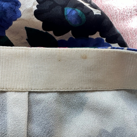 Veronica Beard Ravello Floral Jacquard Ruched Silk Mini Skirt. Size: 0 - Picture 15 of 15